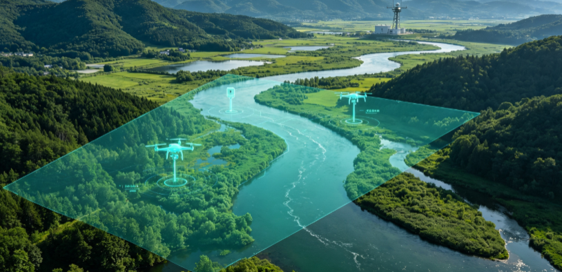 茶陵县GEO 全域空间监测筑牢生态屏障，空间技术支撑环境治理与灾害防御